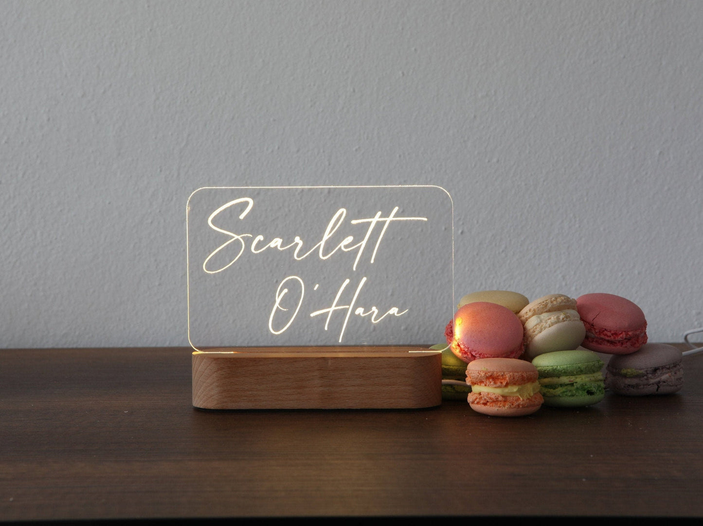 Individuelles Nachtlicht für Kinder – Weihnachtsgeschenk für Neffen