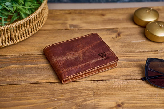 Men wallet Personalized Wallet, Coin Purse, Best Gift for Daddy