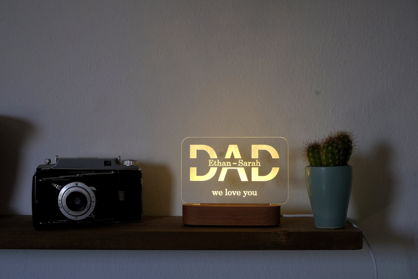 Gift idea for dad - night light for daddy