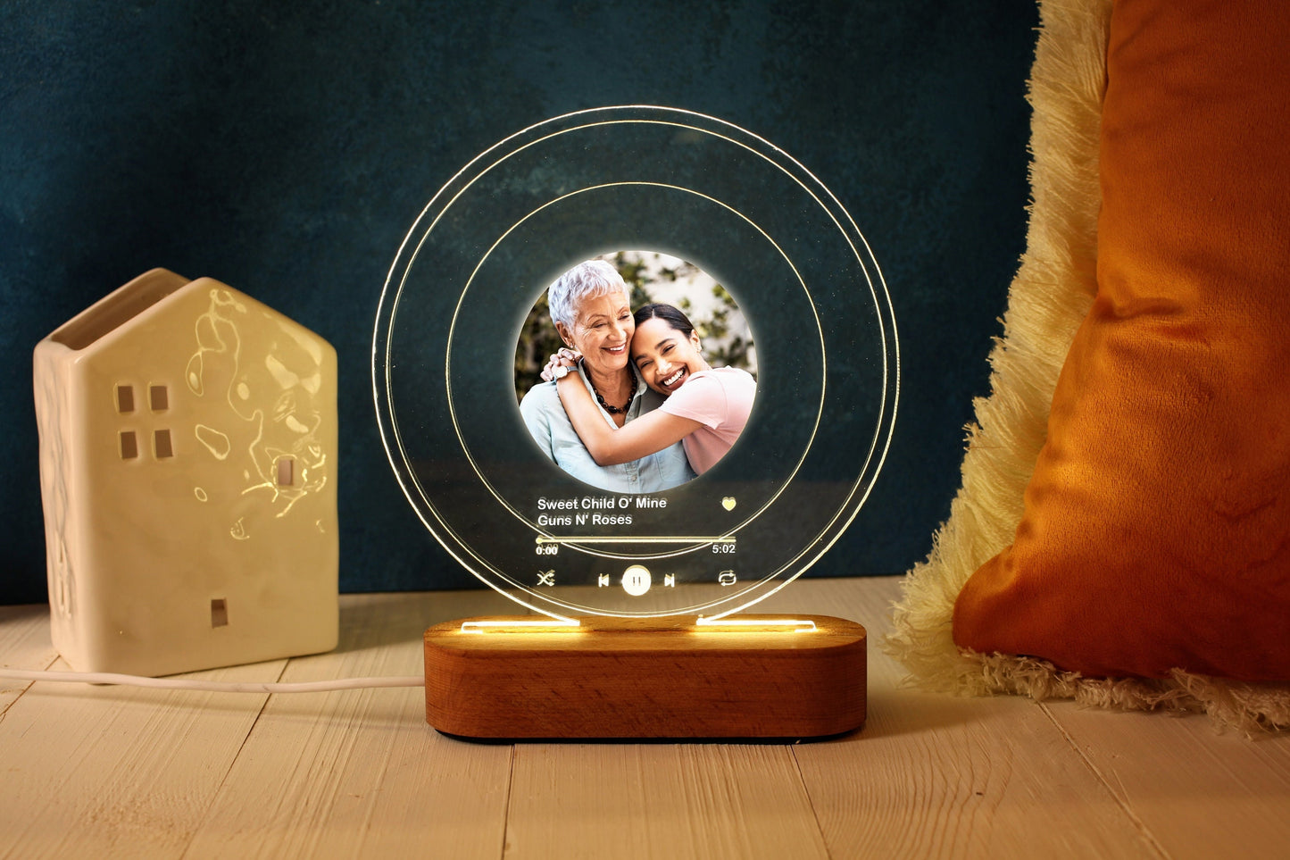 Personalized Photo Music Plaque - Mother Gift - Mothers Day Gift